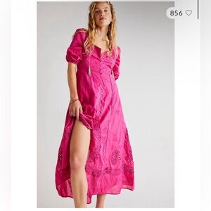 Free People Lisa Lace Dress